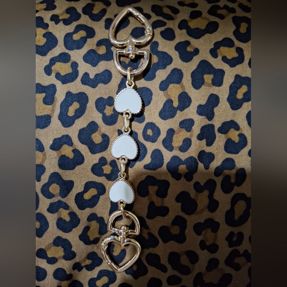 Chic Heart Charm Extender Or Bag Charm